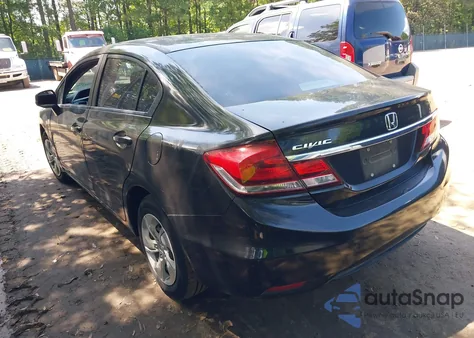 2013 Honda Civic Lx из США, поврежденный, VIN 2HGFB2F50DH579125